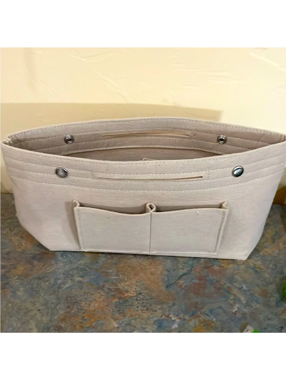 Myra Boho western Tote Bag with felt insert